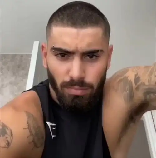 寸头大叔欧美男神