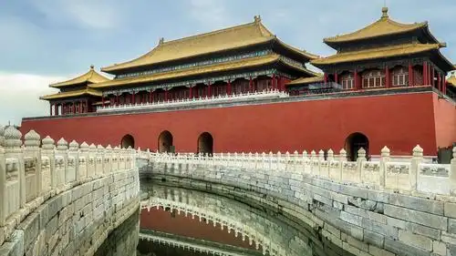 十一双节相约北京故宫壮观美景风光,高清图片,电脑桌面-壁纸族