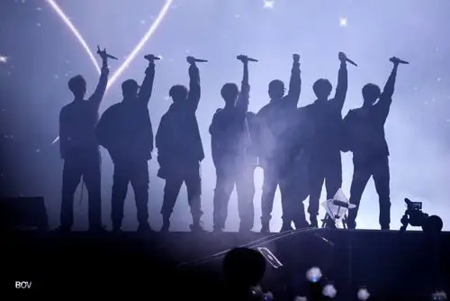 让人充满向往的防弹少年团背影