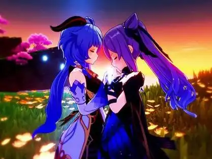 心甘晴愿!#仲夏幻夜奇想曲 #原神 #甘雨 #刻晴