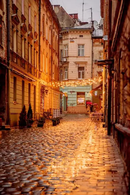 傍晚 欧洲 街巷 唯美 城市 建筑物 建筑 唯美建筑 欧洲建筑 街道 小巷