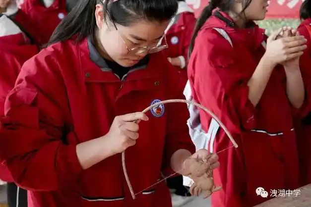 汲取奋进力量,11月14日,蓝田县洩湖中学组织高一高二师生赴渭南市富平