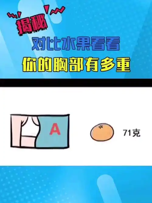 更美的胸,a/b/c/d/e/f/g各个罩杯到底有多重?