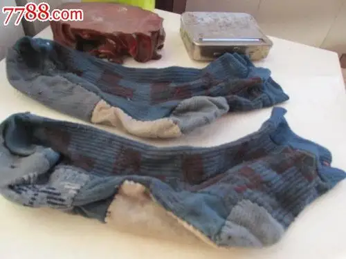 怀旧老补丁男尼龙袜-au13445358-袜子-加价-7788收藏__中国收藏热线