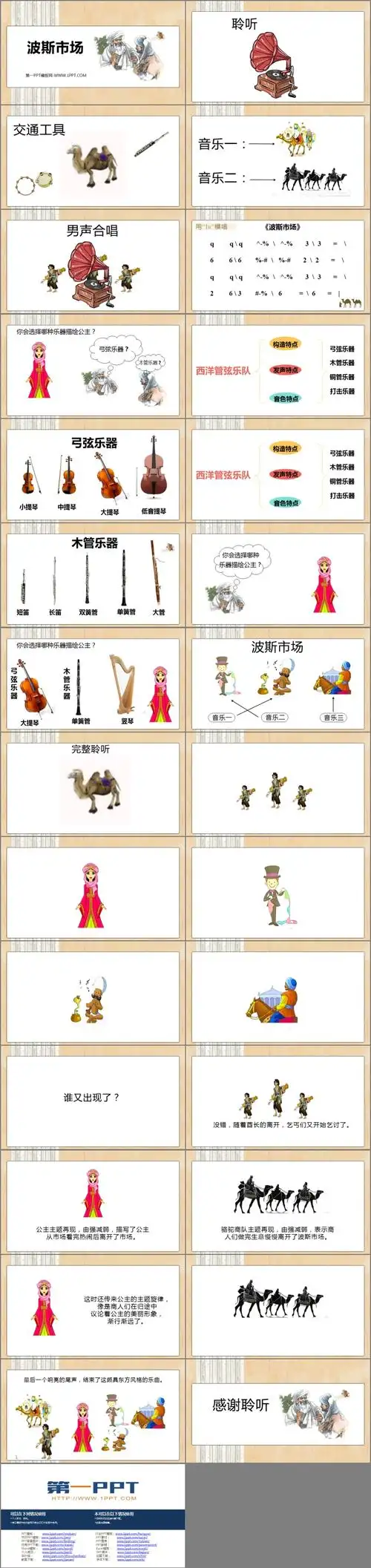 波斯市场ppt教学课件