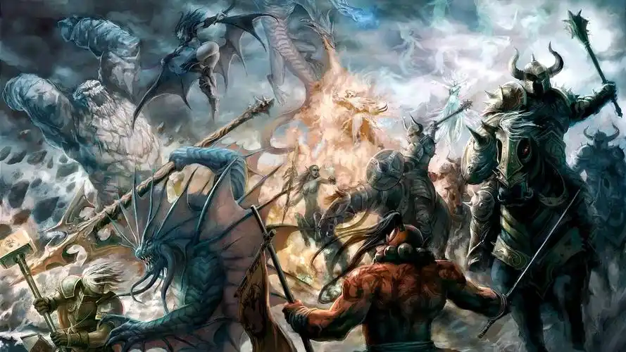 魔兽世界的电脑游戏 壁纸