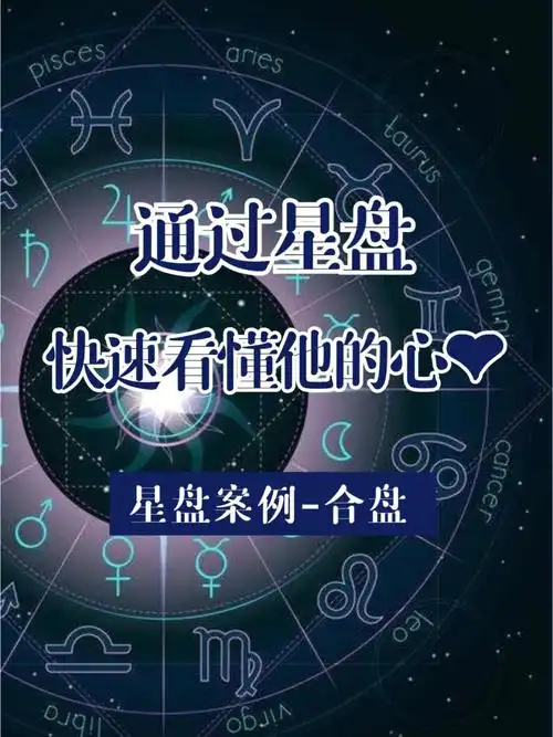星盘教你读懂他的心751596一个合格的占星师合盘共需看这六张2