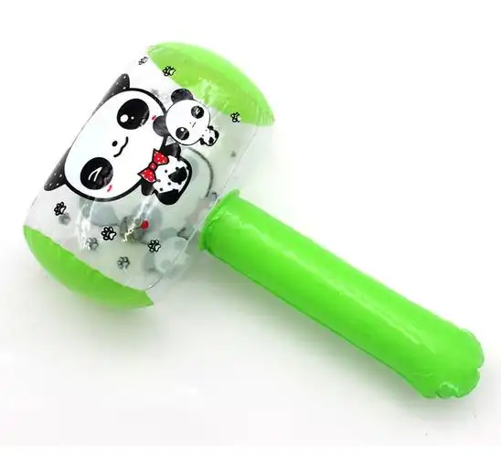 充气锤子大号充气锤子玩具大号榔头宝宝气球空气儿童敲打气锤吹气塑料