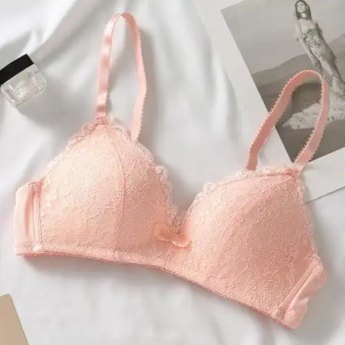 高品质内衣女内裤套装女大红色新娘结婚本命年新年无钢圈款少女文胸4