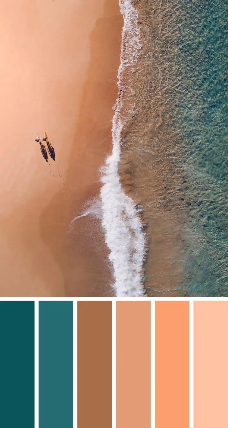 一组色彩搭配方案自然之美