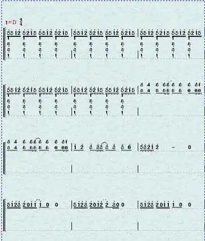 求《菊次郎的夏天》古筝谱