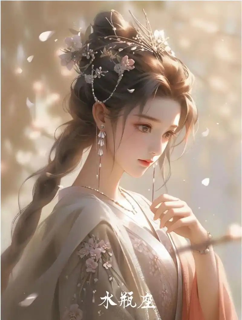 十二星座唯美古风头像