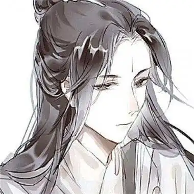 古风男侧脸头像