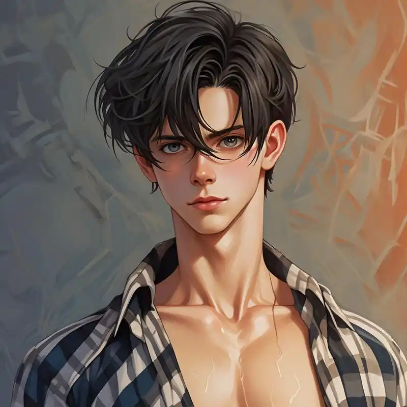 94格纹腹肌男神头像99 哇喔,看看这些格纹腹肌男神的真人头像,是