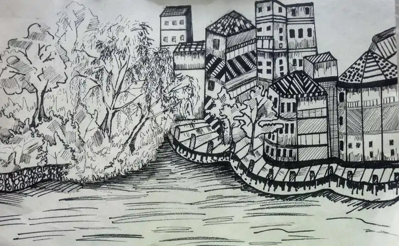 梦想班——《线描外景写生》