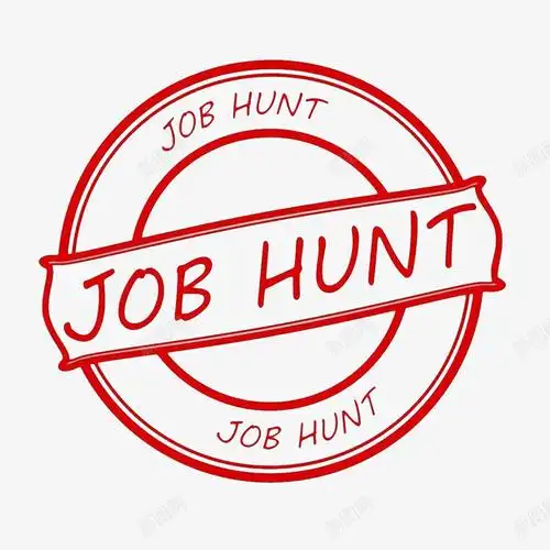 卡通求职图标psd分层