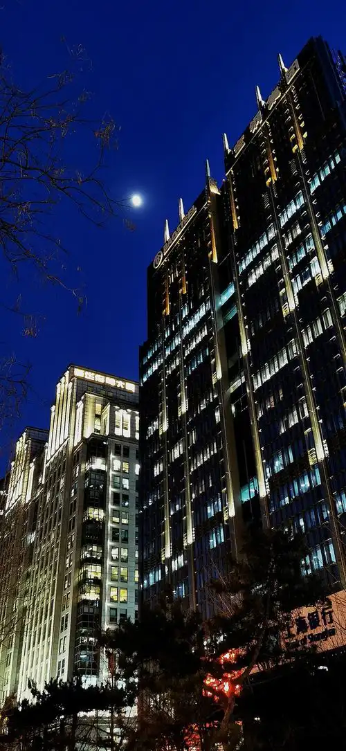 城市风景北京cbd周边的建筑风格