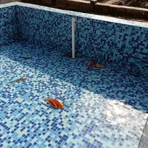 简约卫生间瓷砖300x300游泳池水池瓷砖马赛克鱼池防滑地砖背景墙