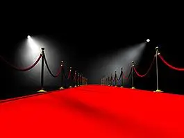 现代大气红毯背景