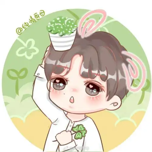 黄明昊卡通头像萌图超可爱