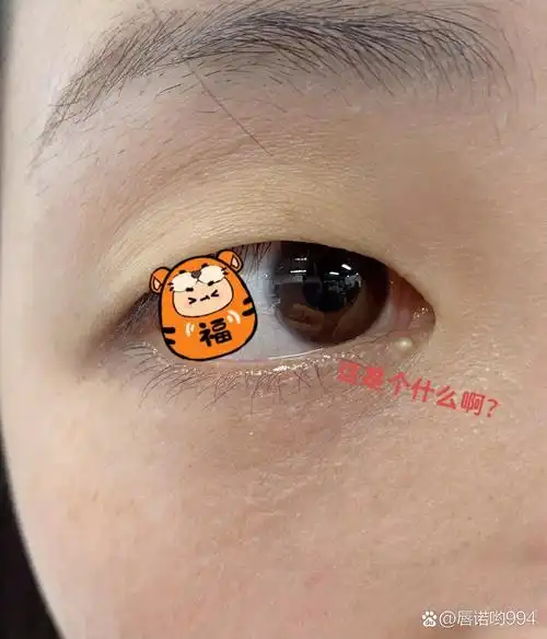p>眼角长了个东西 br>这个小颗粒能挑掉吗?因为长在眼角,不敢动. /p>