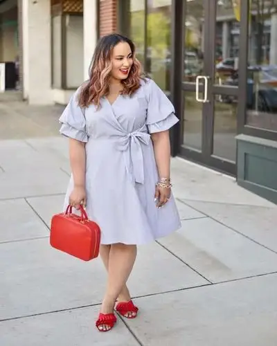 胖女孩穿搭指南美无关胖瘦