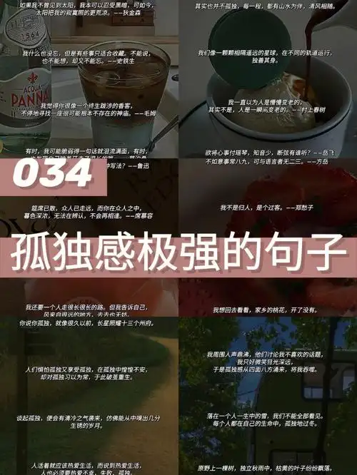 孤独感极强的句子