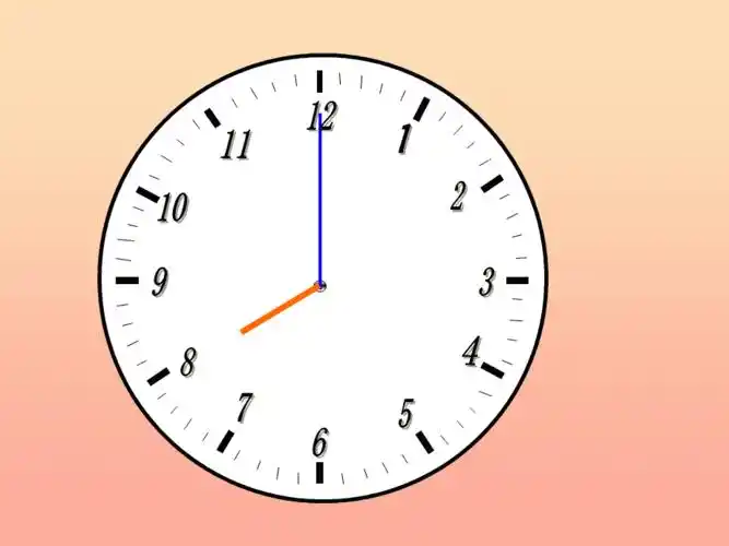 2019春一年级数学下册6认识钟表课件5新版西师大版ppt