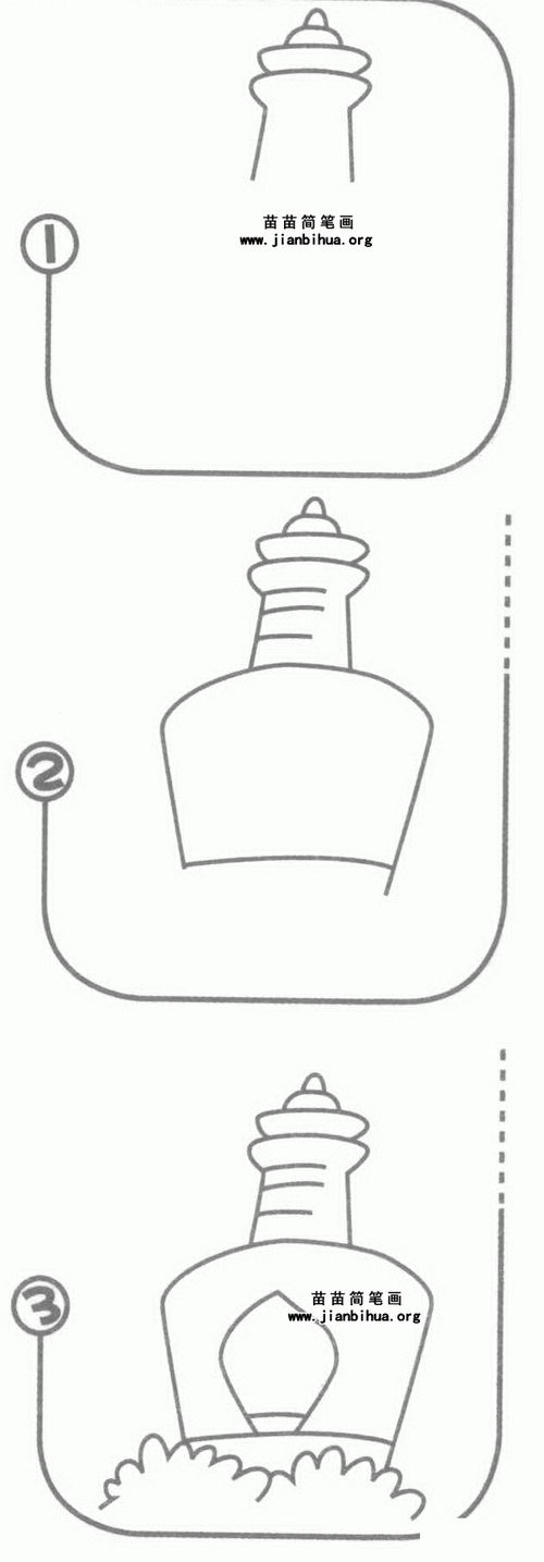白塔五年级简笔画 简笔画图片大全-蒲城教育文学网