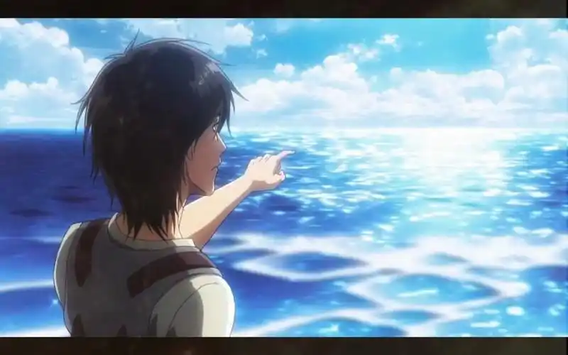 每当来到海边,都会想起你,艾伦