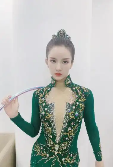 硬糖少女刘些宁艺术体操性感图片59