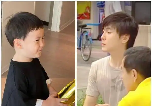 4岁女儿完美重现妈妈4岁时的脸,网友:爸爸果然是重在参与|沈腾|父母