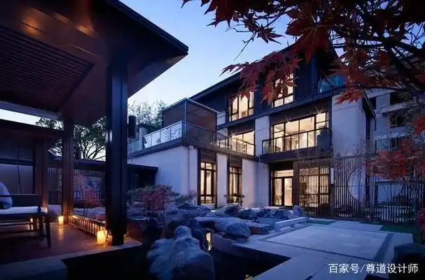 380平独栋别墅设计,有独立庭院,还有花草相伴