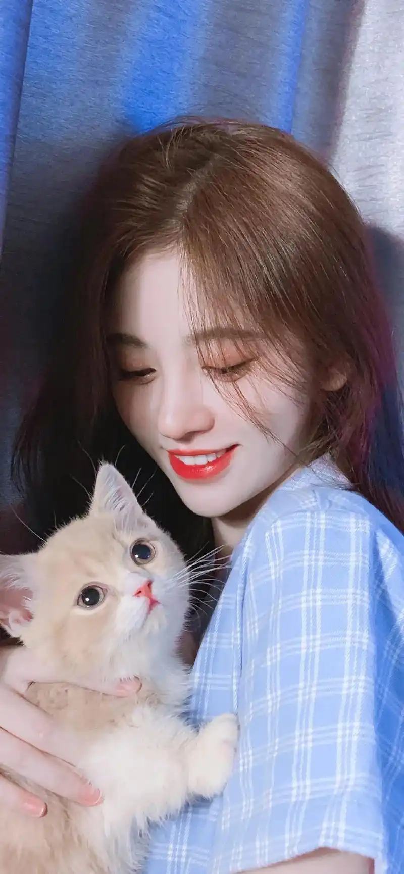 鞠婧祎俏皮可爱壁纸来一波颜值好高的哦