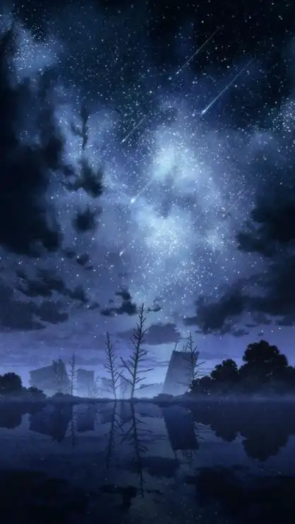 一组唯美的动漫星空主题壁纸,幻梦幻真的感觉,喜欢的收藏哦ε(*)з