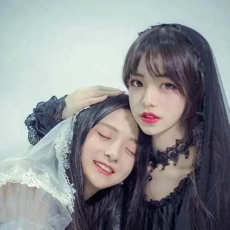 青鲤慕鱼女生头像双人闺蜜