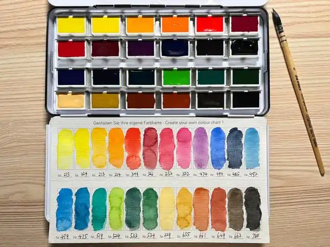 史明克大师级24色附色卡