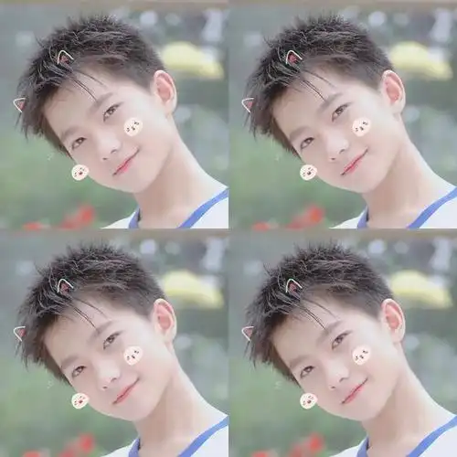 杨洋,这跟现在简直一模一样啊!上小学的时候一定是校草吧!