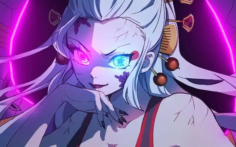 鬼灭之刃堕姬:我才是最美的,所有上弦之中最强的!_哔哩哔哩_bilibili