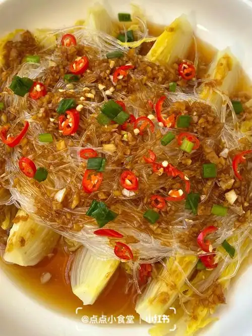 蒜蓉粉丝娃娃菜百吃不腻