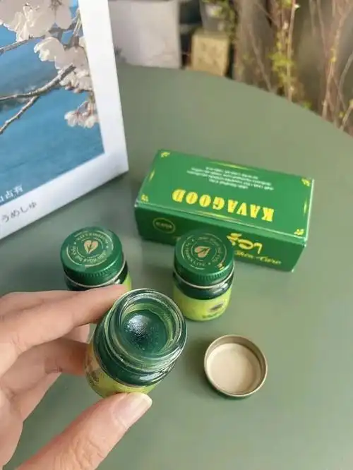 山姆在售驱蚊止痒成分温和泰国进口kava卡瓦库德15gx3瓶薄荷青草膏