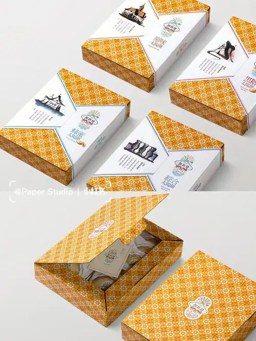 包装设计|🥧来自宝岛的时髦点心包装