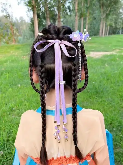 手残党也能扎的汉服发型