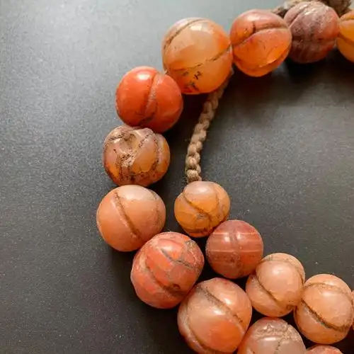 古董珠子古玩物件早期藏传项链玛瑙西亚老西项链