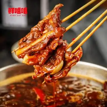 鲜咀咀鸭郡肝片麻辣味30串135g