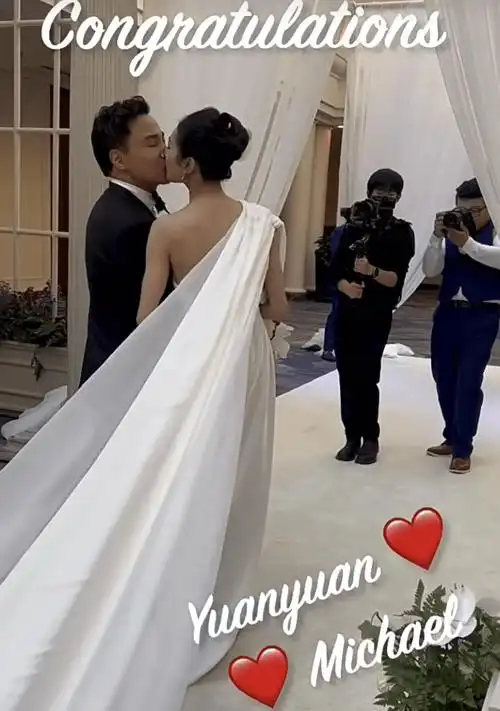 谭元元美国结婚,老公比她小8岁,曾当小三介入土豆老总王微婚姻_杨蕾