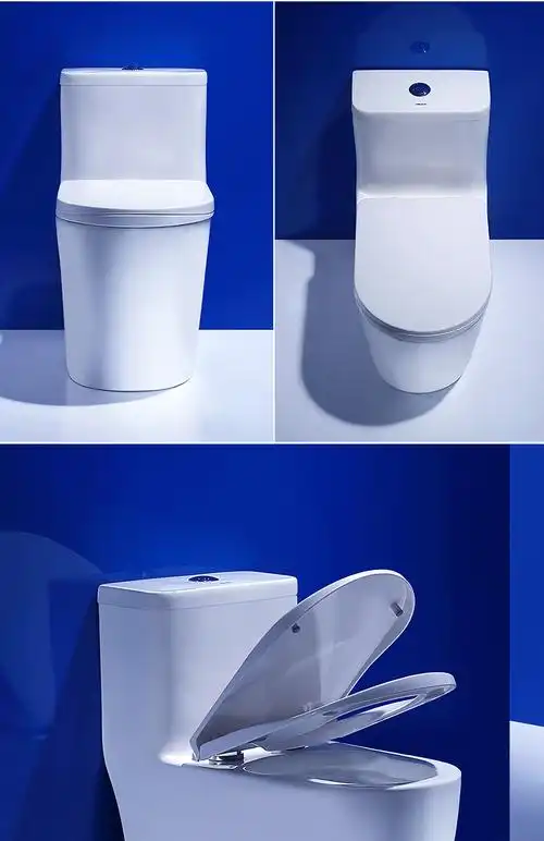 卫浴马桶坐便器陶瓷家用抽水普通人体工程学座便器卫生间 【脲醛盖板