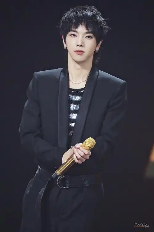 歌王华晨宇,持颜值飒人