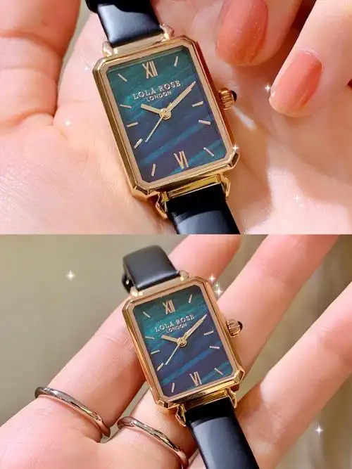 lola rose轻奢复古小方盘小绿手表怎么样?