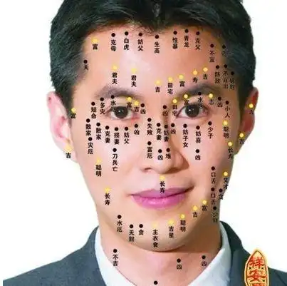 男人下巴有痣,肠胃不好,居所常迁动,主管格,易遭水厄.